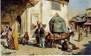 unknow artist Arab or Arabic people and life. Orientalism oil paintings 139 painting